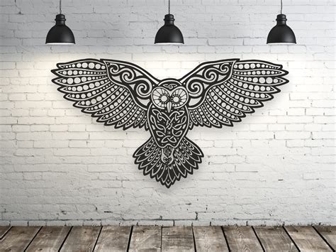 Download Free Owl - SVG File, DXF File Cut Images